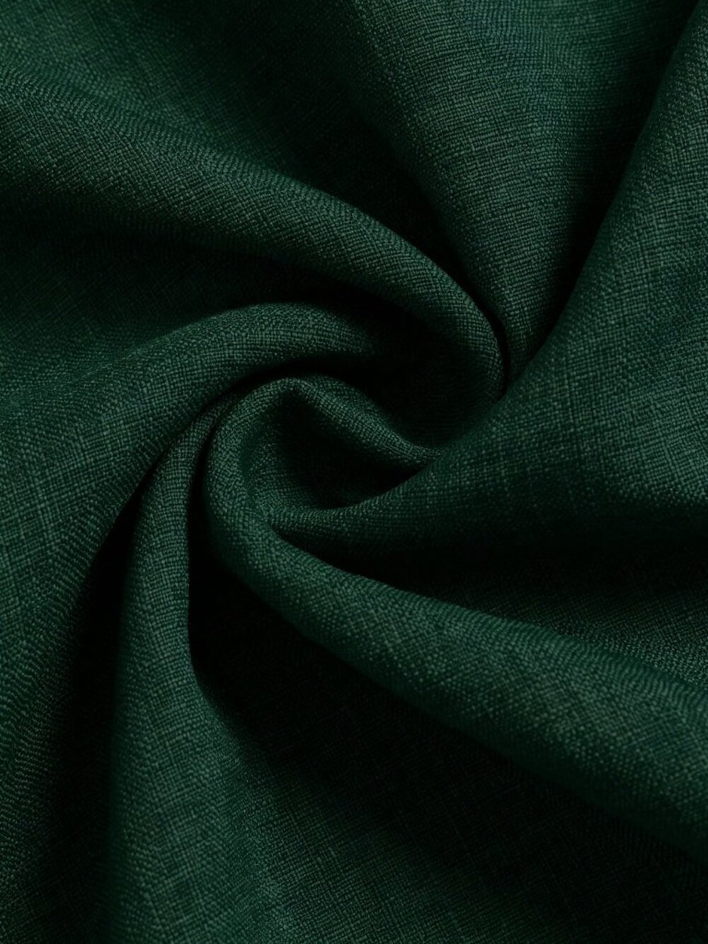 Dark Green Casual Women's Metal Decor Long Pants - Picture 5 of 5